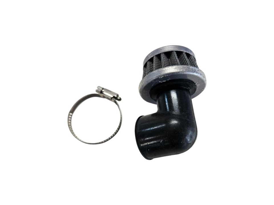 (1D3c) Luchtfilter ATV 90 graden bocht (35mm)