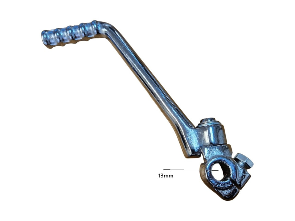 (8H5b) Kickstarter (lengte 190mm) 13mm as