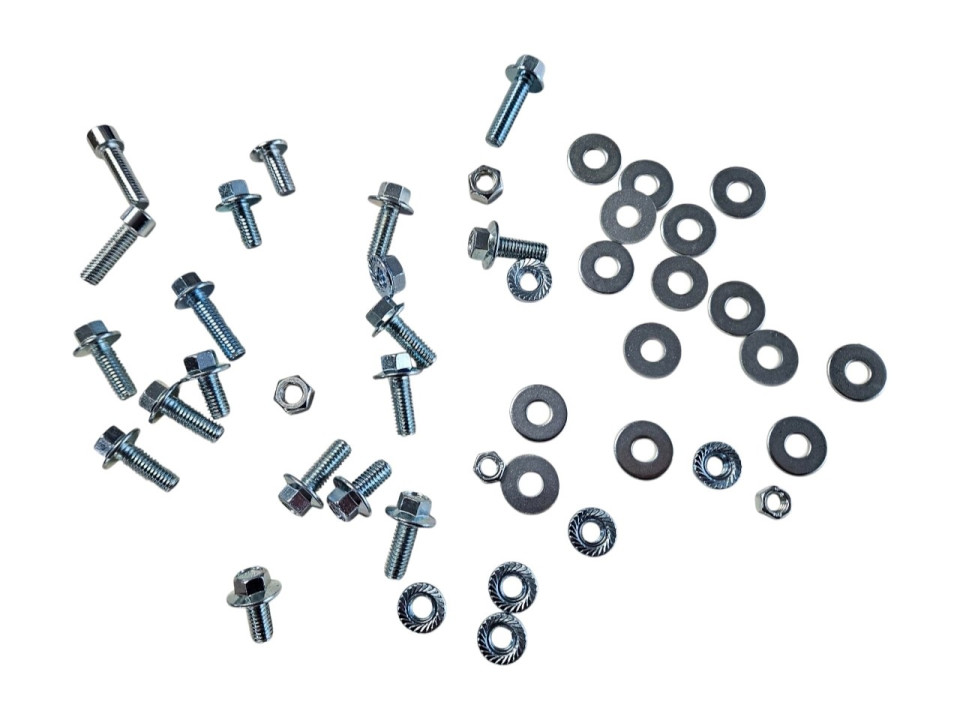 (14A6c) schroevenset KLX110 kunstof kappen (44 dlg)