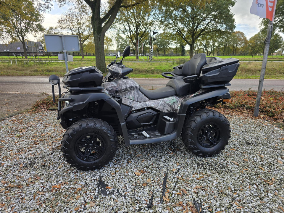 CFMOTO 625L CAMO TOURING 2020 4X4 QUAD MET KENTEKEN