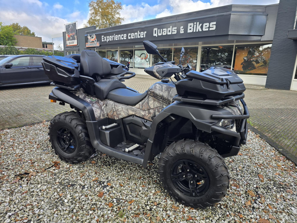 CFMOTO 625L CAMO TOURING 2020 4X4 QUAD MET KENTEKEN