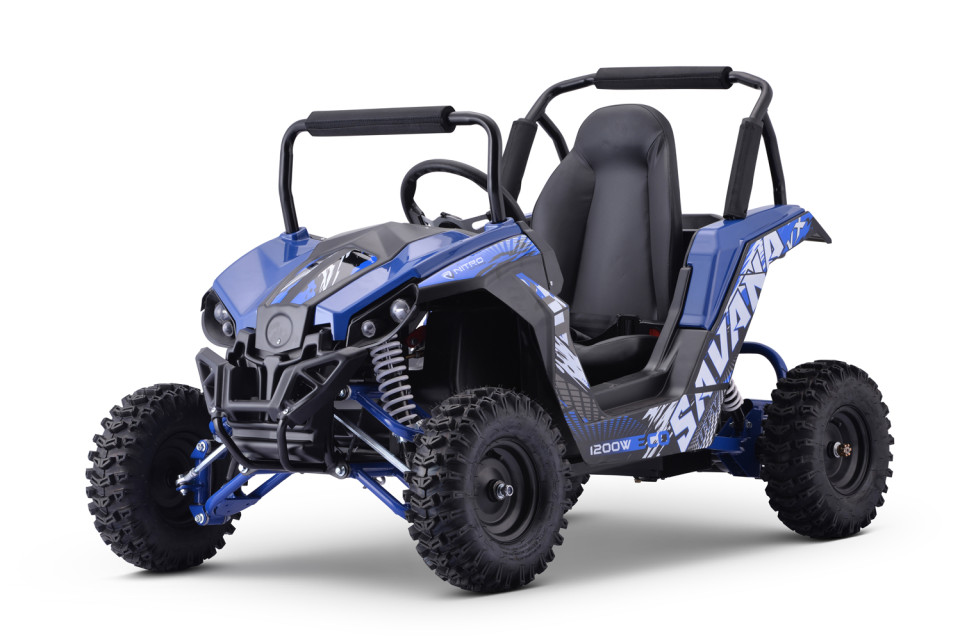 Nitro Motors E-UTV 1200W 48V Savana VX Sport 2 blue