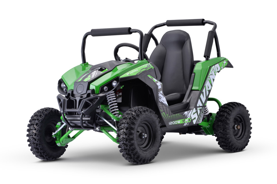 Nitro Motors E-UTV 1200W 48V Savana VX Sport 2 green