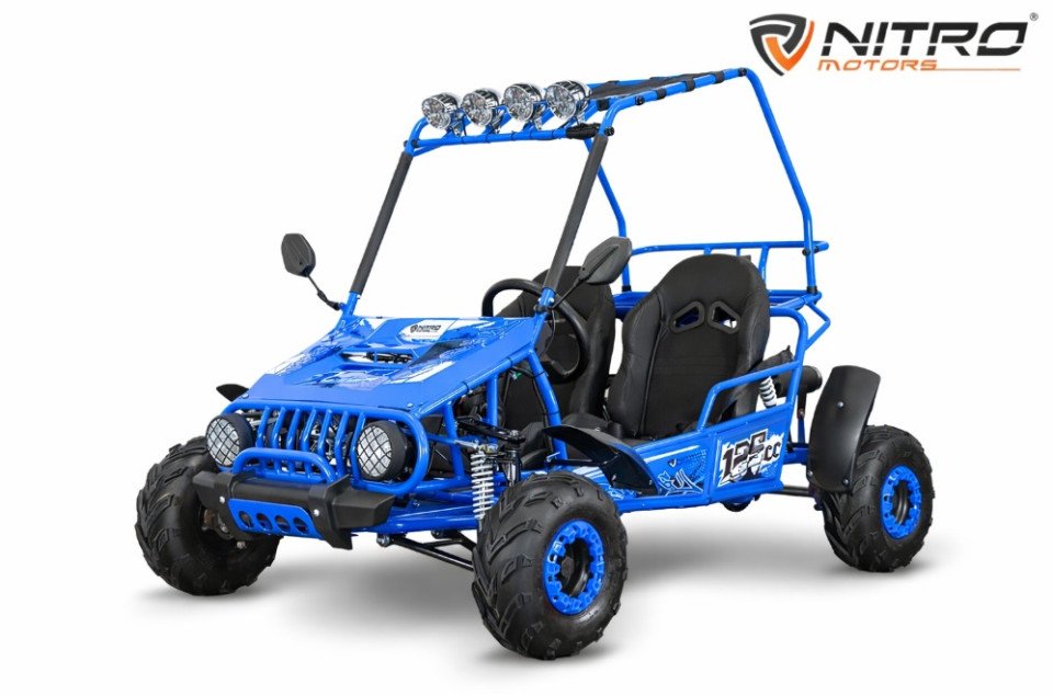 Buggy 125CC RG7-A Hunt 7'' Automaat Blue
