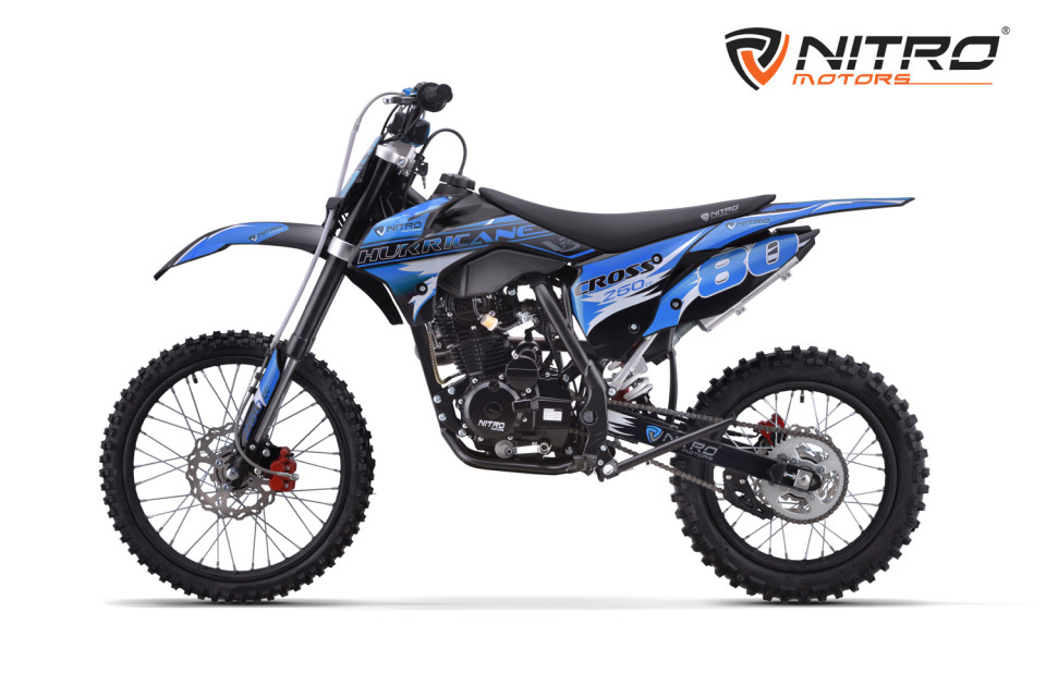 Dirtbike 250cc Hurricane V2 19/16 KickStart V3 blue