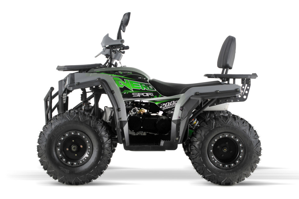 Kinderquad 200cc NERO RS10 GREY GREEN