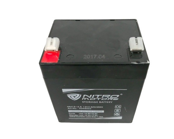 (27F4a) Accu 12 volt voor kinderquads 4.5ah