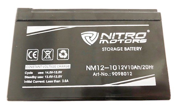 (27G6a) Accu 12 volt voor kinderquads 10ah