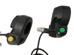 (4C4a) Gaskabelhuis met schakelaar 49cc