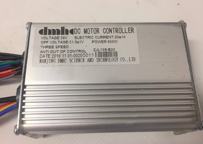 (7H2c) Controller 36V / 500watt 10 stekker (9070012)