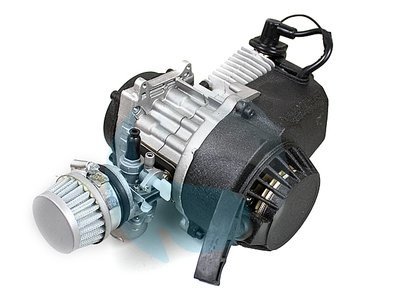 (27B2a) Motorblok 49cc met koppelingshuis (90012000)