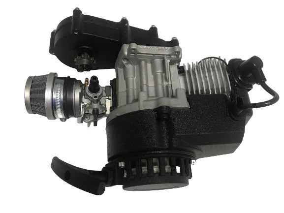 (27C2a) Motorblok 49cc (vertragingskast 9cm)(9013000)