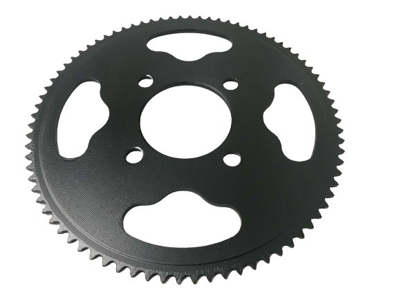 (5B2g) Achtertandwiel smal achter 80 tands as:48mm D:3mm