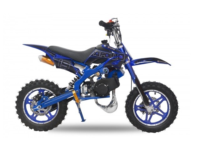 Mini crosser 49cc Apollo Sport 10 green e-start 
