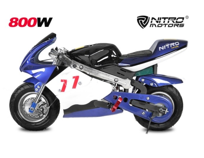 Eco Mini racer 800W Pocketbike Sport 6 Red