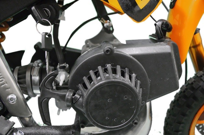 Mini crosser 49cc DS67 Fun 8 red