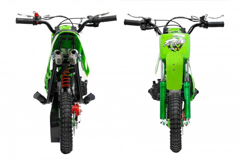 Mini crosser 49cc DS67 Fun 8 green