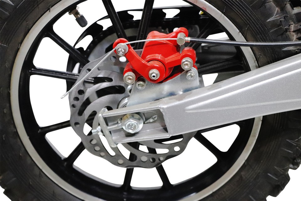 Mini crosser 49cc Gazelle CR DLX 10 red e-start 