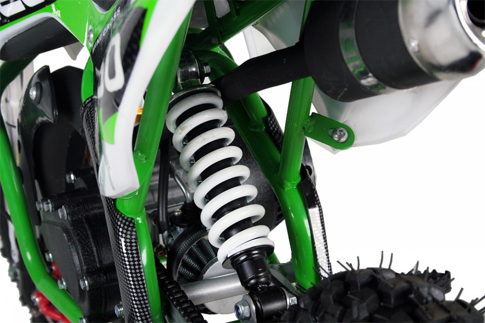 Mini crosser 49cc Gazelle DLX 10 Green e-start