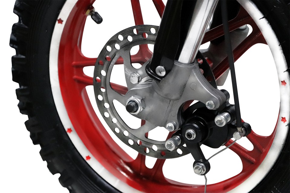 Mini crosser 49cc Apollo Sport 10 red e-start 