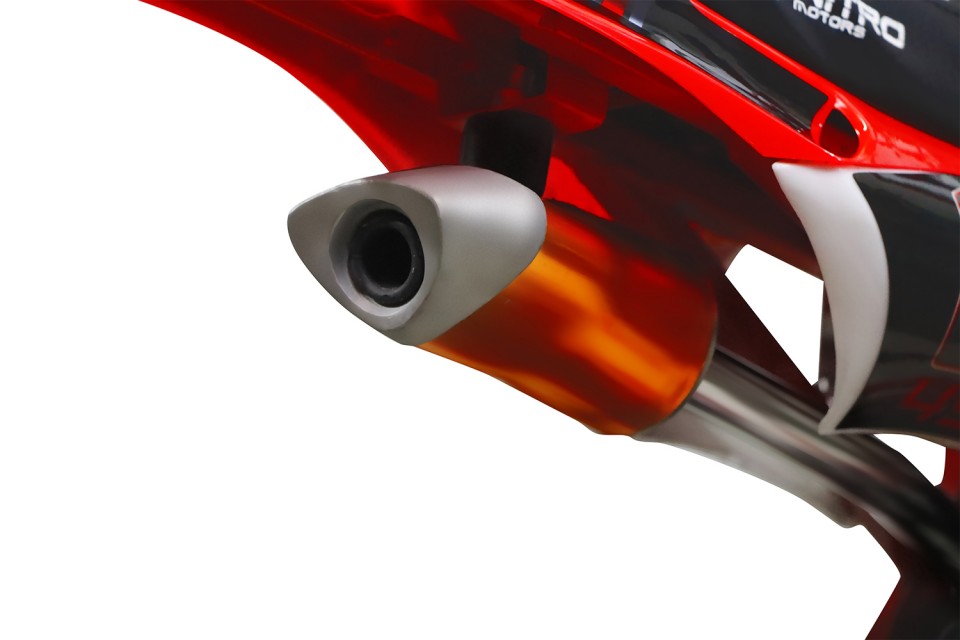 Mini crosser 49cc Apollo Sport 10 orange e-start 