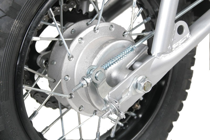 Dirtbike 70cc automaat Storm V2 10/10 green