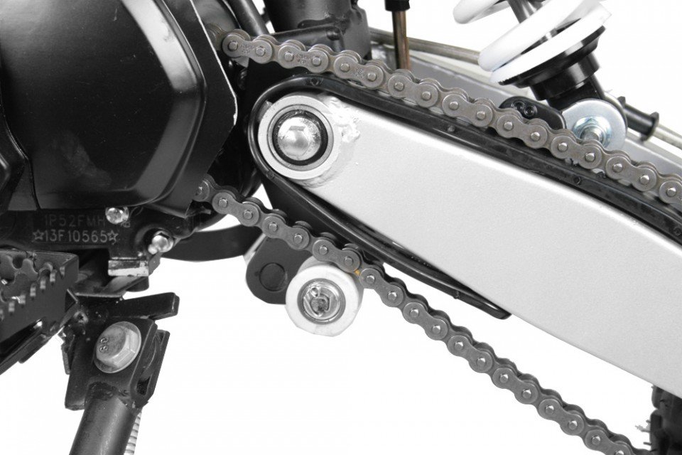 Dirtbike 110cc automaat Storm V2 14/12 red