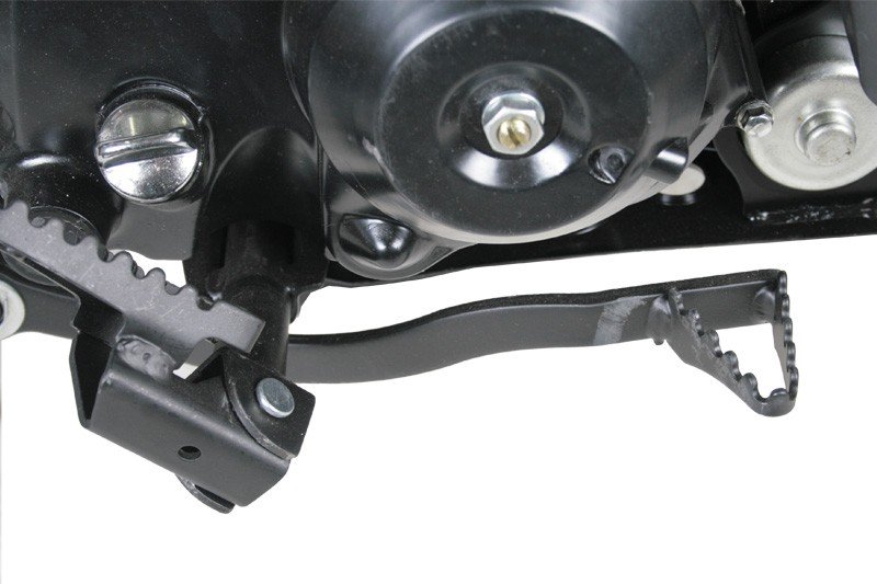 Dirtbike 110cc automaat Storm V2 14/12 red