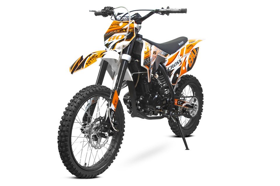 Dirtbike 150cc Hurricane schakel 19/16 Green