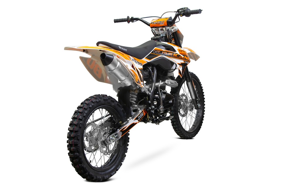 Dirtbike 150cc Hurricane schakel 19/16 Green
