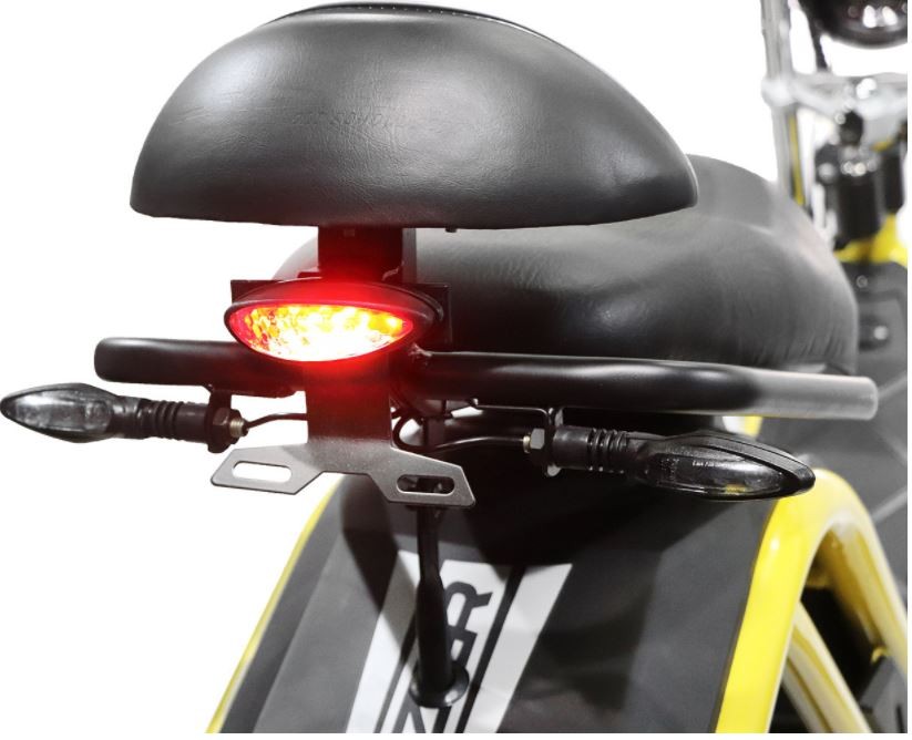 Elektrische S13 cruzer bigwheel scooter yellow