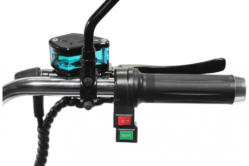 Elektrische S13 cruzer bigwheel scooter yellow