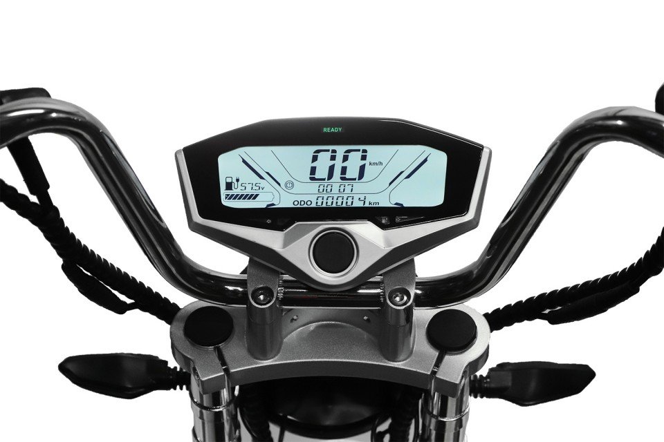 Elektrische S13 cruzer bigwheel scooter red