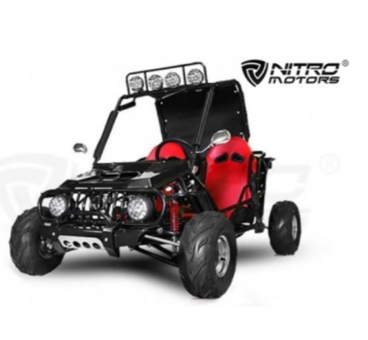 Buggy 125CC RG7-A Hunt 7'' Automaat Blue