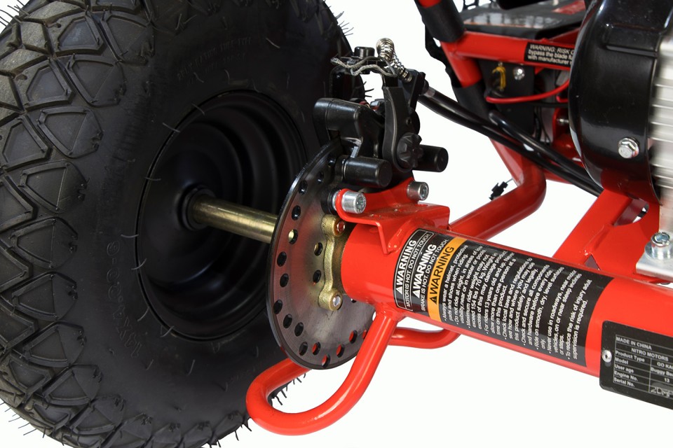 Eco Buggy 1000W GOKART 6'' Red