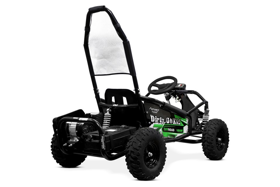 Eco Buggy 1000W GOKID Dirty 6'' Green
