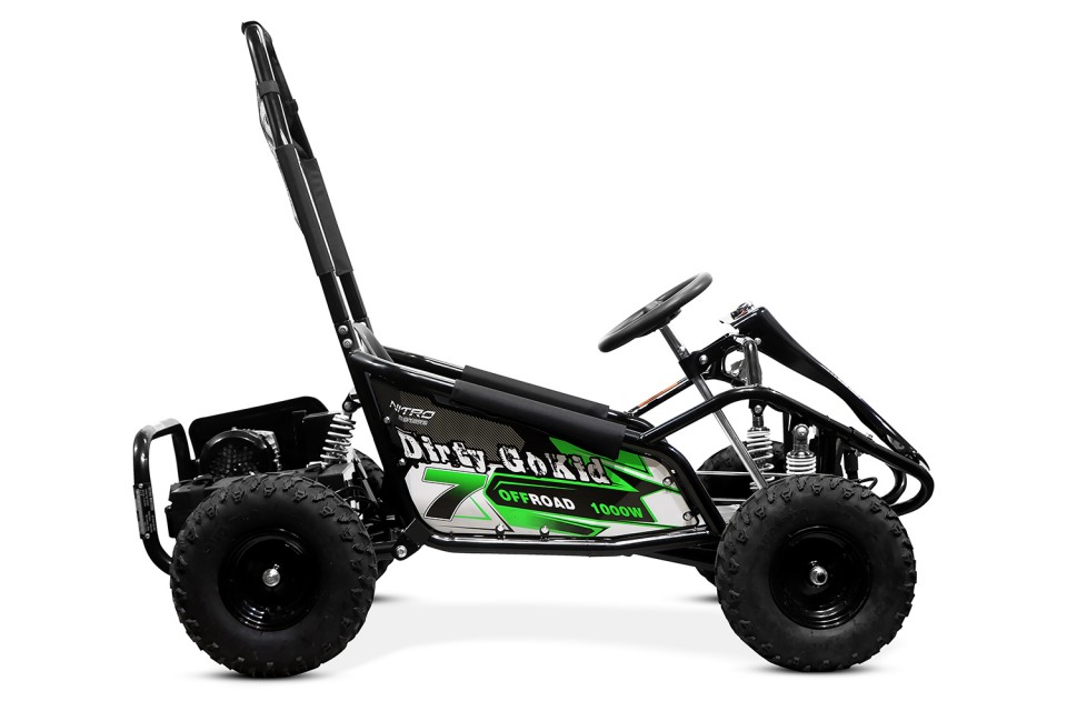 Eco Buggy 1000W GOKID Dirty 6'' Green