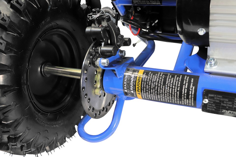 Eco Buggy 1000W GOKART Crosser 6'' Blue