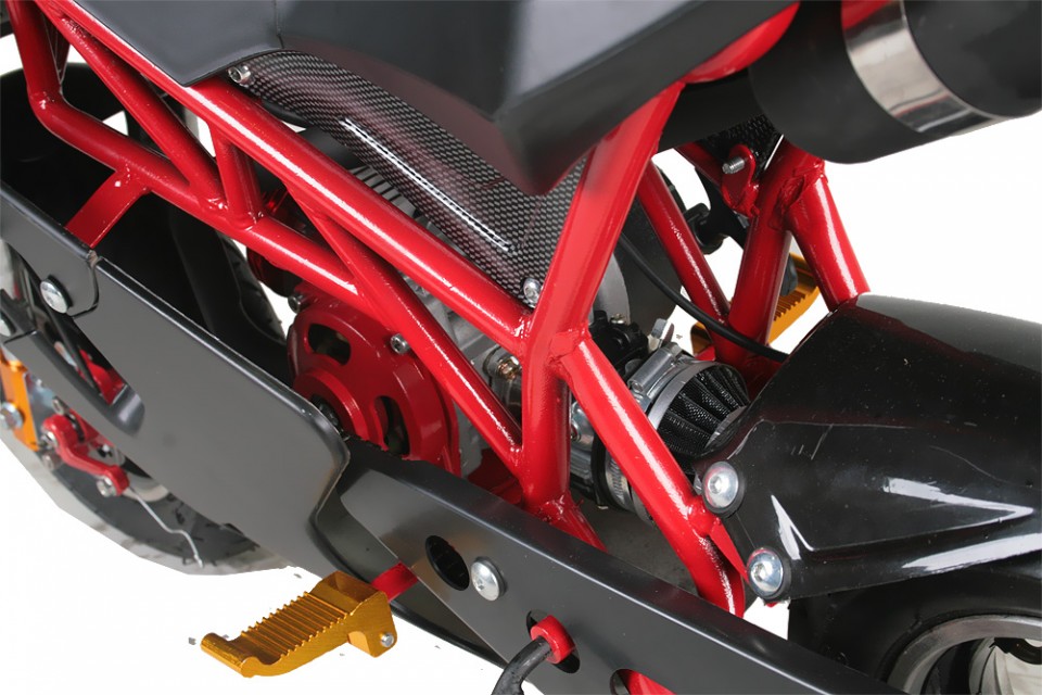 Mini racer 49cc PS50 Rocket Sport Tuning Orange