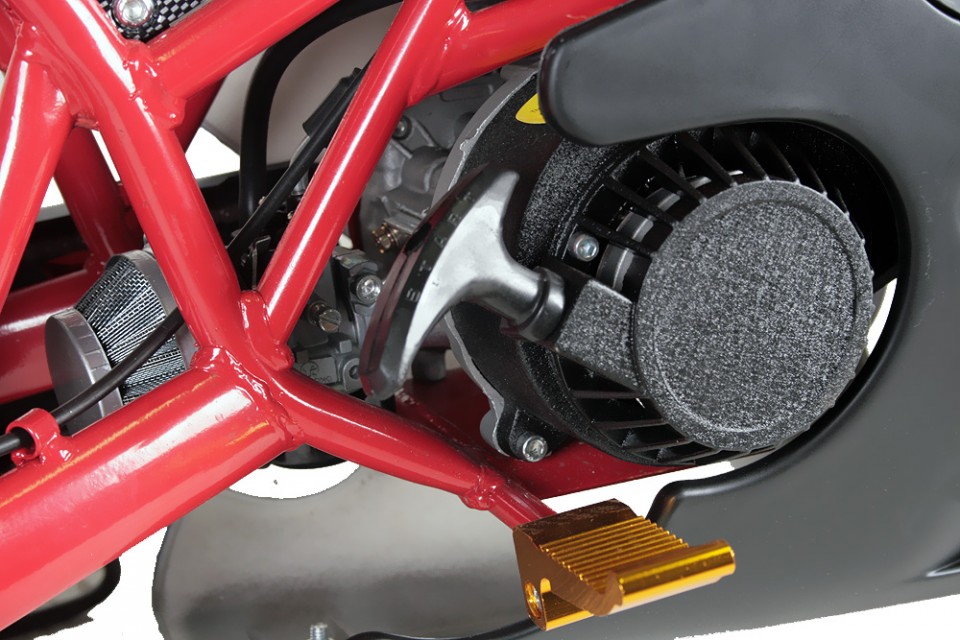 Mini racer 49cc PS50 Rocket Sport Tuning Orange