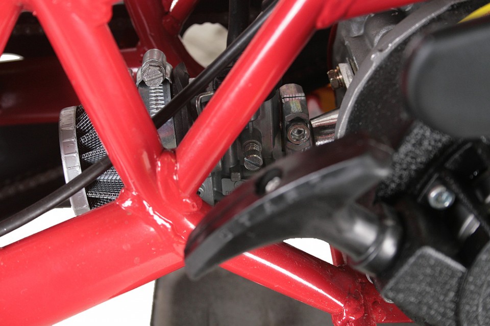 Mini racer 49cc PS50 Rocket Sport Tuning Orange