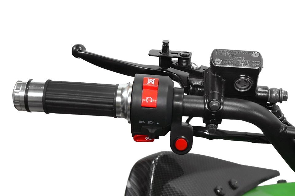 Eco Kinderquad 1000W Speedy sport DLX 8inch Green