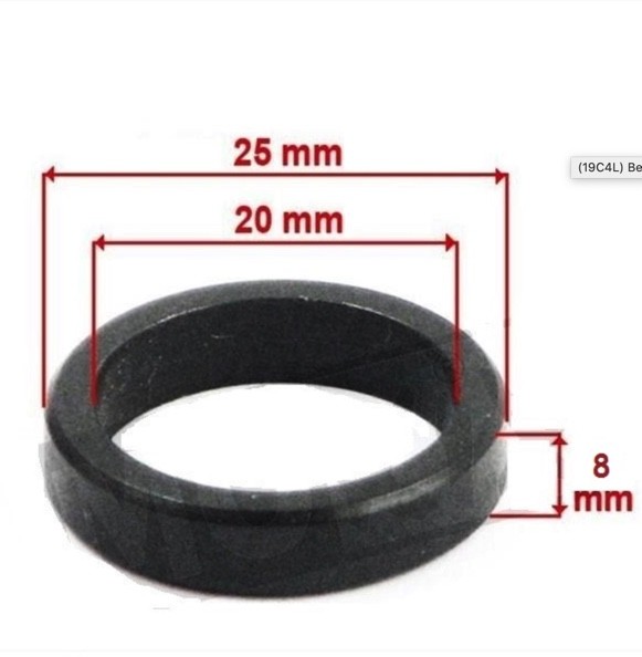 (35C2L) Begrenzingring 20x25x8 (90601)