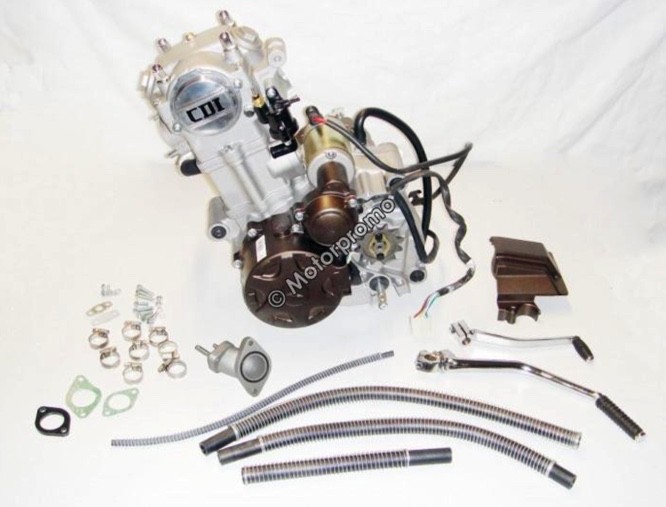 (28K1a) Motorblok 250cc Jinling JLA Loncin 21b