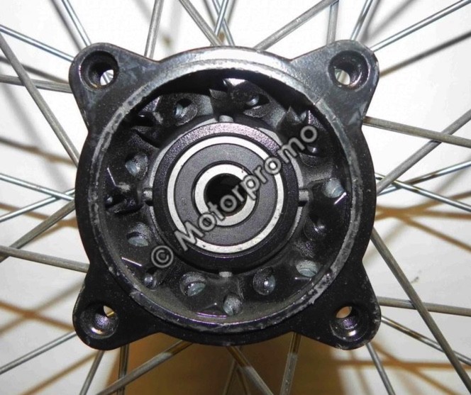 (209B4b) 14 inch velg + Band 12mm asgat (achter)