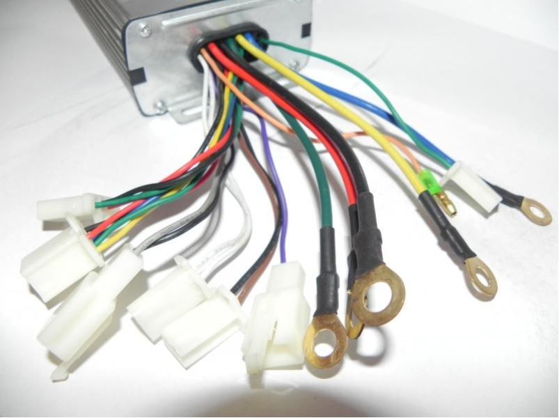 (7G5a) Controller 48V / 750watt 9stekker/5kabels