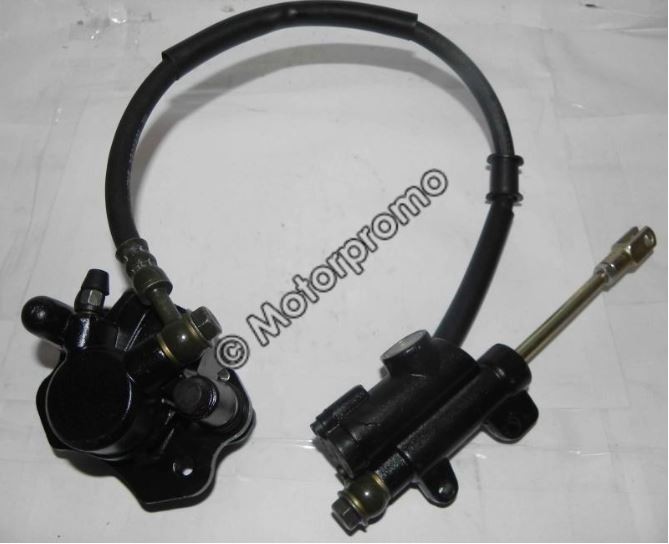 (6D3c) Hydraulische achterrem