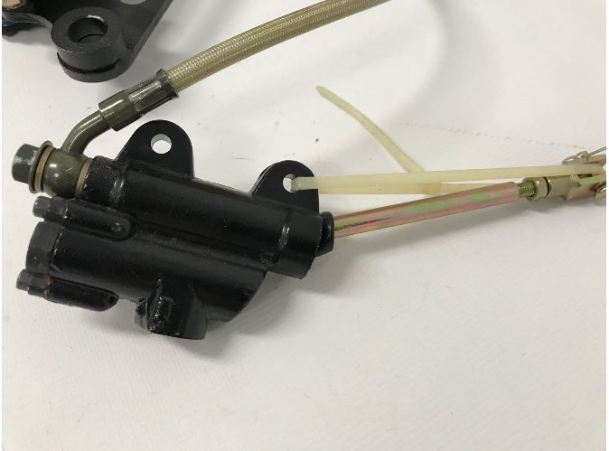 (6E6a) Hydraulische achterrem