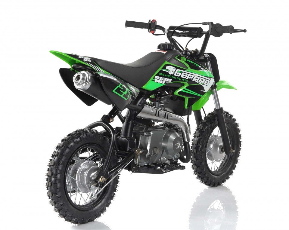 Dirtbike 70cc automaat MRR X-PRO 10/10 green