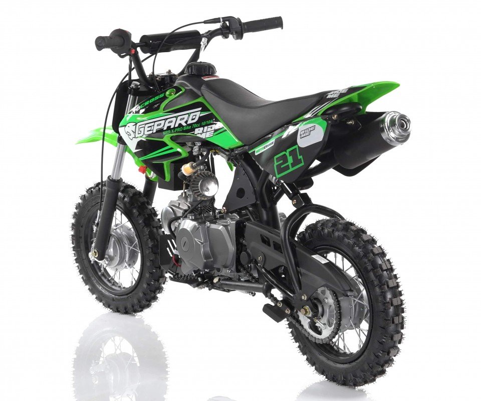 Dirtbike 70cc automaat MRR X-PRO 10/10 green